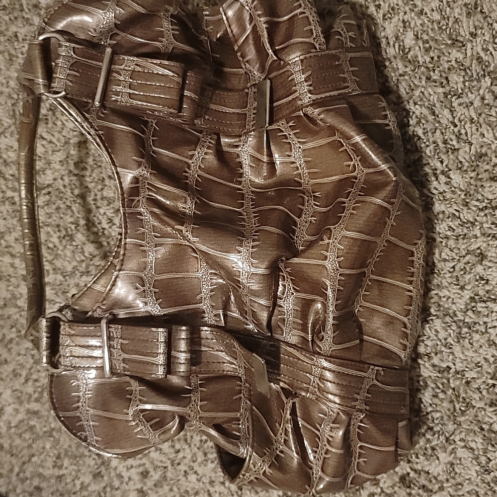 Women's brown handbag